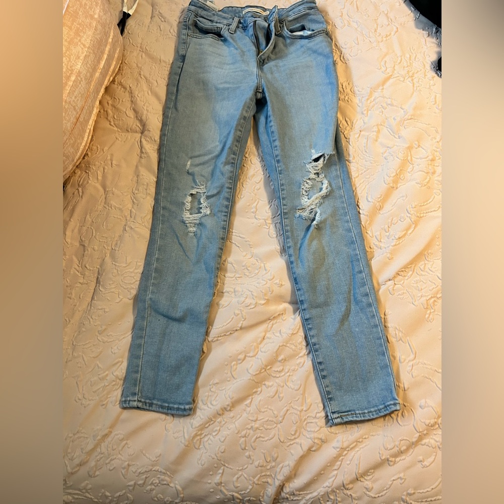 Levi 721 High Rise Skinny Ankle